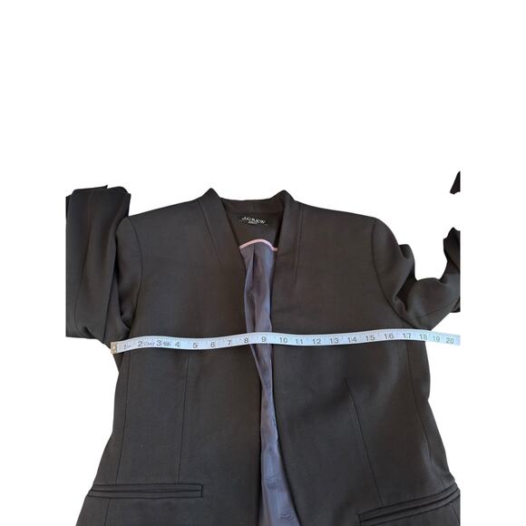 J.Crew Black Office Career Business Corporate New Going Out Blazer Size 6 - Picture 9 of 11